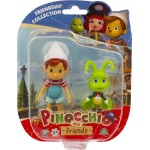 Giochi Preziosi Pinocchio Figures 2 Pack PNH02000 8056379137672