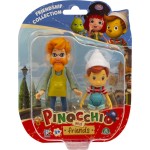Giochi Preziosi Pinocchio Figures 2 Pack PNH02000 8056379137672