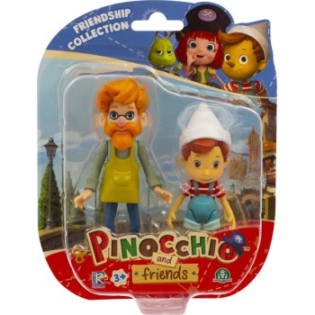 Giochi Preziosi Pinocchio Figures 2 Pack PNH02000 8056379137672