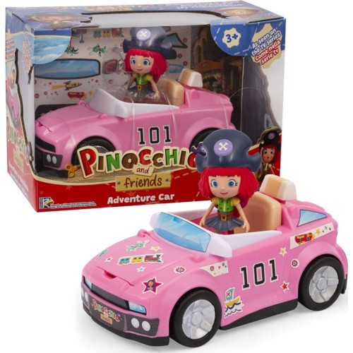 Giochi Preziosi Pinocchio the Car & Figure (2 Drawings) PNH04000 8056379138303