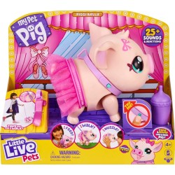 Giochi Preziosi Little Live Pets Lucky Ballerina Pig LPW01000 8056379139393