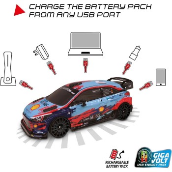 MONDO Τηλεκατευθυνόμενο Hyundai I20 WRC 30.M63667 8001011636679