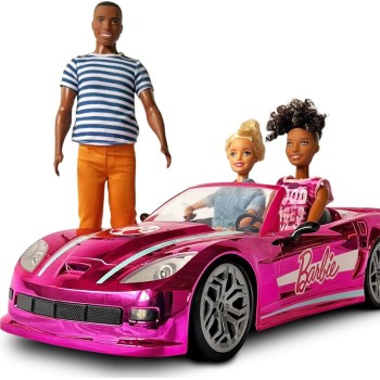 MONDO Barbie R/C -Dream Car -Chromed Pink M63619 8001011636198