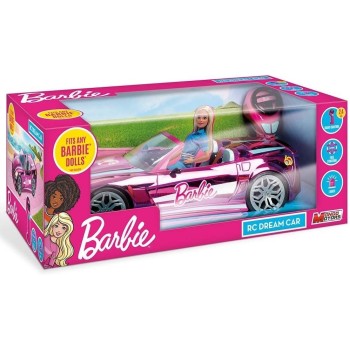 MONDO Barbie Τηλεκατευθυνόμενο R/C Όχημα Dream Car 2.4Ghz Ροζ M63619 8001011636198