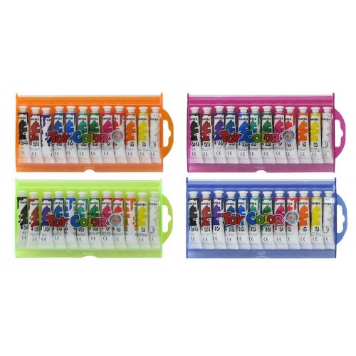 TOY COLOR Tέμπερες 7,5Ml Σετ 12Χρ. Ellipse 220.641E 8015189006417
