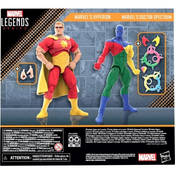 Hasbro Marvel Squadron Supreme Legends Pack Of 2 Hyperion And Marvels Doctor Spect F7037 5010994182434