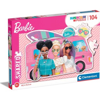 Clementoni Παιδικό Παζλ Super Color Barbie 104 Τμχ 1210-27162 8005125271627