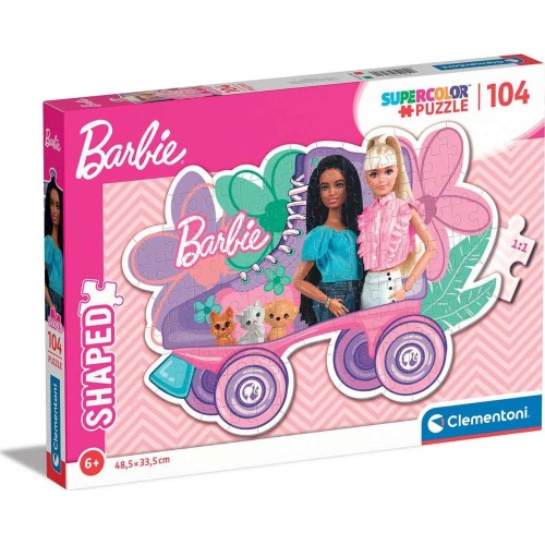 Clementoni Παιδικό Παζλ Super Color Barbie 104 Τμχ 1210-27164 8005125271641