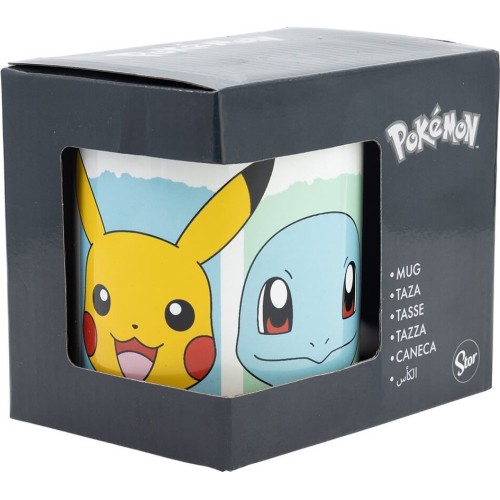Stor Κεραμική Κούπα - Pokemon Face Partners Mug 11 Oz In Gift Box ST00476 8412497004768