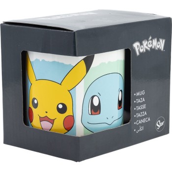 Stor Κεραμική Κούπα - Pokemon Face Partners Mug 11 Oz In Gift Box ST00476 8412497004768
