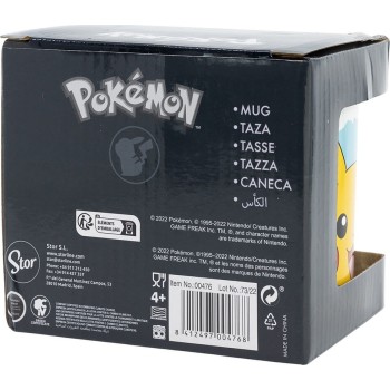 Stor Κεραμική Κούπα - Pokemon Face Partners Mug 11 Oz In Gift Box ST00476 8412497004768