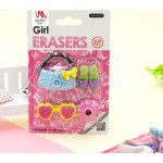 MathV Fancy Eraser Set: Girl In Pink QH-8320 6971123983201