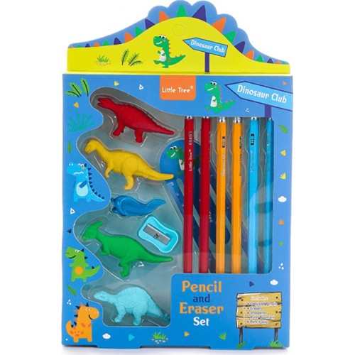 MathV Σχολικό Σετ - Dinosaur Club Stationery Gift Set LT8012 6928184602831