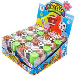 MathV Σβήστρες - Fancy Eraser Set: Playing Time - 1 Τμχ QH-8512 6971123985120