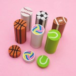 MathV Σβήστρες - Fancy Eraser Set: Playing Time - 1 Τμχ QH-8512 6971123985120