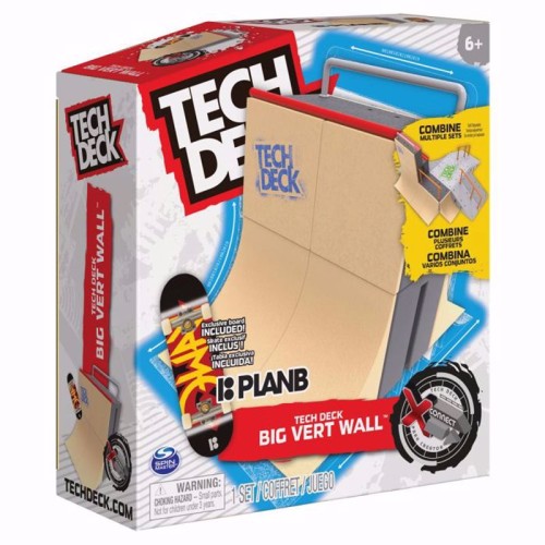 Spin Master X-Connect Park Creator Big Vert Wall - 1 Ramp And 1 Board 32.013896-A 778988431498