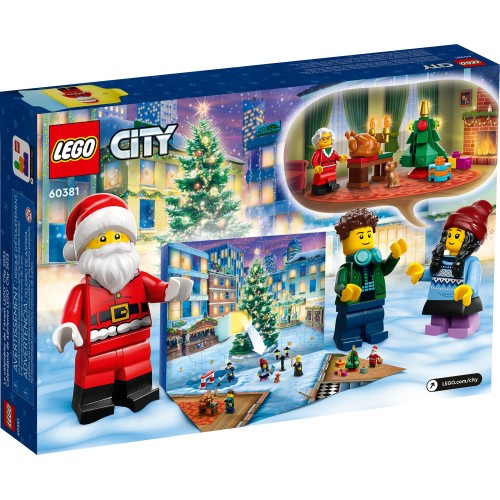 LEGO City Χριστουγεννιάτικο Ημερολόγιο 2023 60381 5702017415581