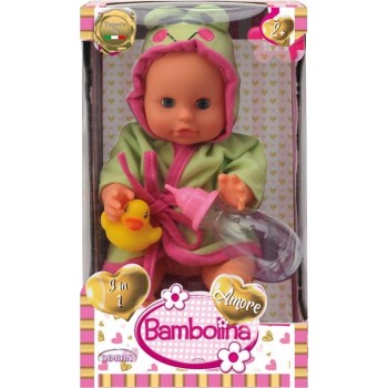 Just toys Bambolina Amore Πιπί Ποπό Μπουρνουζάκι 33 Cm BD1811 4895167984777