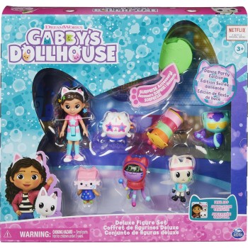 Spin Master Gabbys Dollhouse - Deluxe Figure Set Dance Party Edition 6064152 092132 778988380895