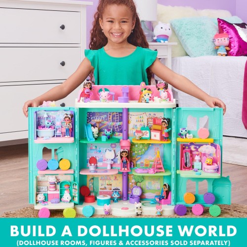 Spin Master Gabbys Dollhouse - Deluxe Figure Set Dance Party Edition Μουσικό Πάρτι  092132 778988380895