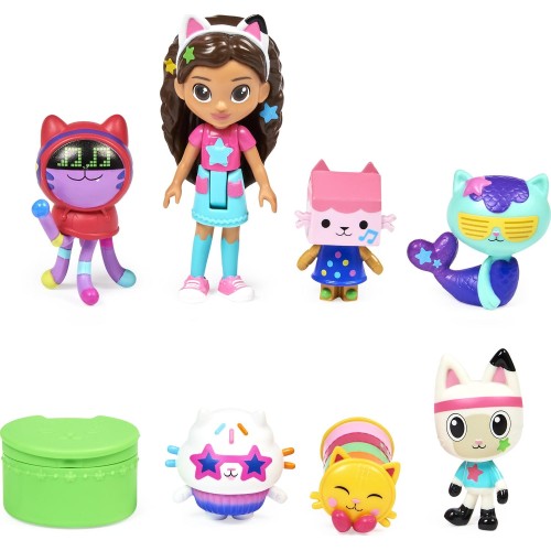 Spin Master Gabbys Dollhouse - Deluxe Figure Set Dance Party Edition 6064152 092132 778988380895
