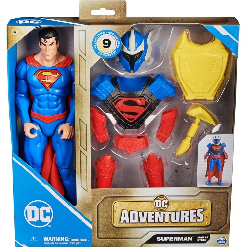 Spin Master DC Adventures: Superman Man Of Steel Action Figure 30Cm  092108 778988494288