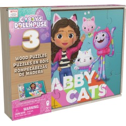 Spin Master Gabbys Dollhouse: Wood Puzzle 6066549 092156 778988457542
