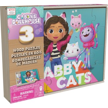 Spin Master Gabbys Dollhouse: Wood Puzzle 6066549 092156 | Toys-shop.gr