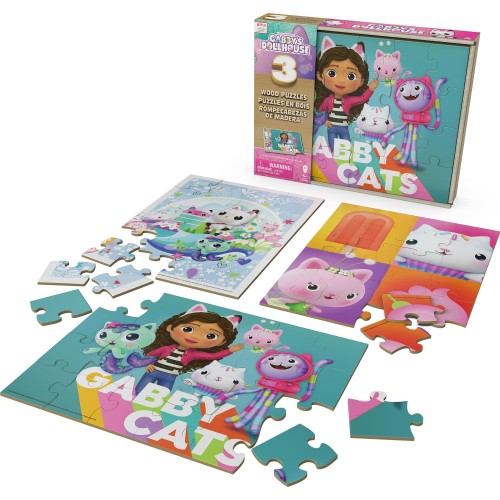 Spin Master Gabbys Dollhouse: Wood Puzzle 6066549 092156 | Toys-shop.gr