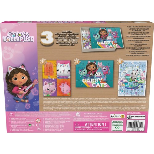 Spin Master Gabbys Dollhouse: Wood Puzzle 6066549 092156 | Toys-shop.gr