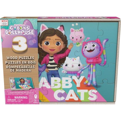 Spin Master Gabby S Dollhouse: Wood Puzzle (6066549) 092156 778988457542
