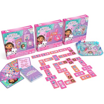 Spin Master Gabby's Dollhouse: 3Pack Games Bundle (6066779) 092157 778988460832