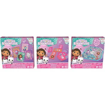 Spin Master Gabby's Dollhouse: 3Pack Games Bundle (6066779) 092157 778988460832