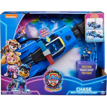 Spin Master Paw Patrol: The Mighty Movie - Chase Mighty Transforming Cruiser (6067497) 092127 778988486252