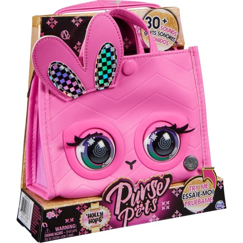 Spin Master Purse Pets - Bunny Holly Hops Purse Pet 6066782 092150 778988460863