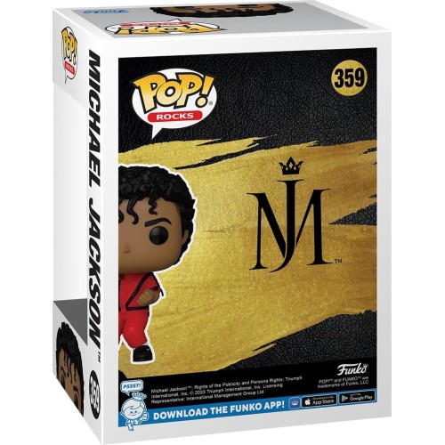 Funko Pop! Rocks: Michael Jackson - Thriller - Collectable Vinyl Figure - Gift Id 72591 889698725910
