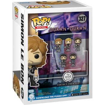 Funko Pop! Rocks: Duran Duran - Wild Boys Simon Le Bon - Collectable Vinyl Figure 64055 889698640558