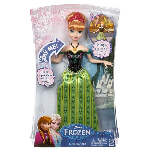 Mattel Πριγκίπισσα Άννα Τραγουδάει Αγγλικά CJJ08 887961098105