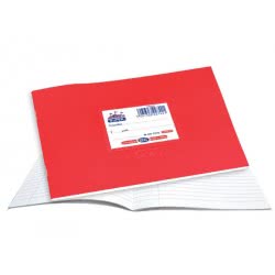 SKAG ΤΕΤΡΑΔΙΑ SUPER ΔΙΕΘΝΕΣ Πλαστικά Μικρά Πλάγια 14Χ20 Κόκκινα 227421 5201303227421