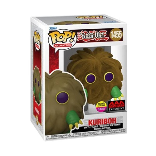 Funko Pop Animation Yu-Gi-Oh - Kuriboh (Flocked) (Glows In The Dark) (Special Edition) 1455 74389 889698743891