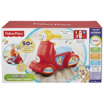 Mattel Fisher Price Laugh And Learn Scooter Smart Stages DHN78 887961218091