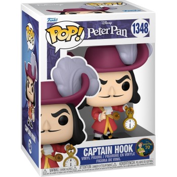 Funko Pop Disney: Peter Pan 70Th - Captain Hook 1348 Φιγούρα Βινυλίου 70695 889698706957