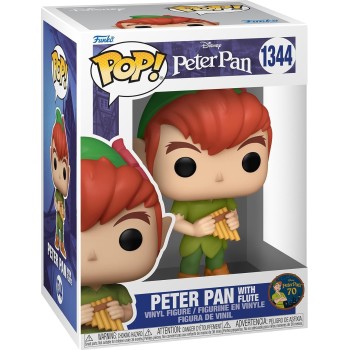 Funko Pop! Disney: Peter Pan 70Th - Peter With Flute - Collectable Vinyl Figure - 70697 889698706971