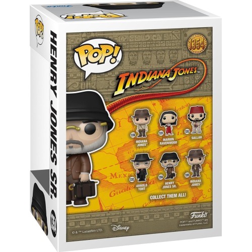 Funko Pop! Movies: Indiana Jones - Henry Jones Sr - Raiders Of The Lost Ark - Col 63987 889698639873