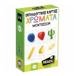 Headu Εκπαιδευτικές Κάρτες Χρώματα Μοντεσσορι 50.55737 8057592355737