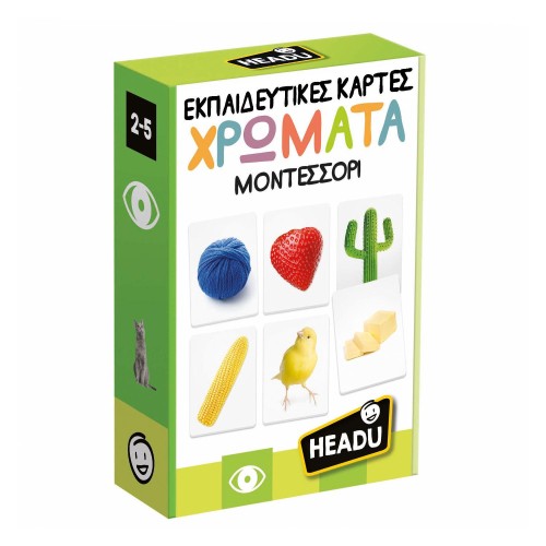 Headu Educational Card Colors Montessoori 50.55737 8057592355737