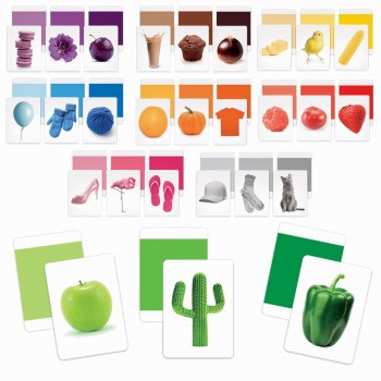 Headu Educational Card Colors Montessoori 50.55737 8057592355737