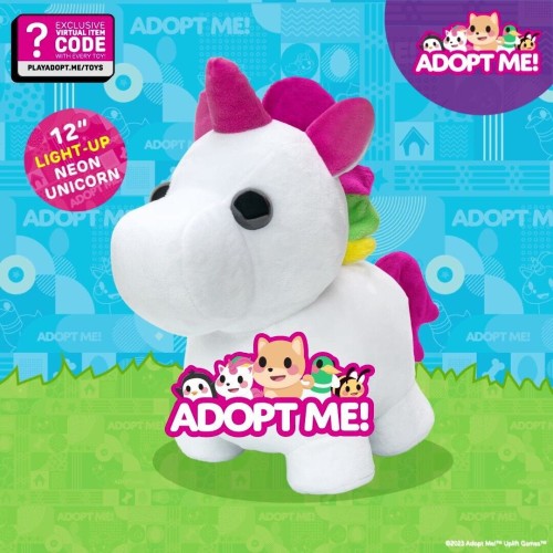 Jazwares Adopt Me Λούτρινο Μονόκερος 30Cm Με Φως JWA00010 191726499107