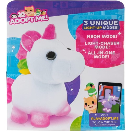 Jazwares Adopt Me Λούτρινο Μονόκερος 30Cm Με Φως JWA00010 191726499107