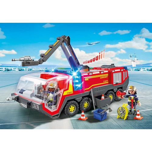 Playmobil City Action Πυροσβεστικό Όχημα Με Φώτα, Ήχο Και Κανόνι 71371 4008789713711